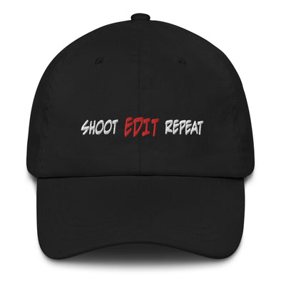 Shoot Edit Repeat Dad Hat