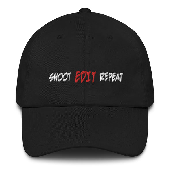 Shoot Edit Repeat Dad Hat