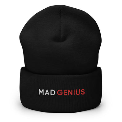 Mad Genius Cuffed Beanie