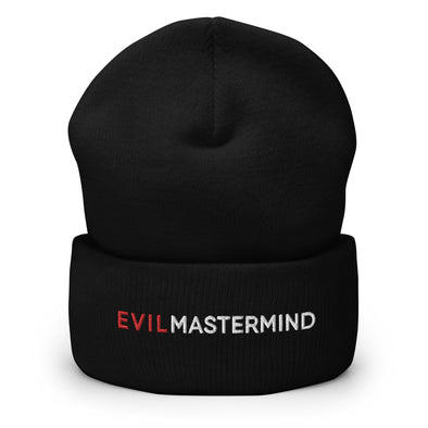 Evil Mastermind Cuffed Beanie