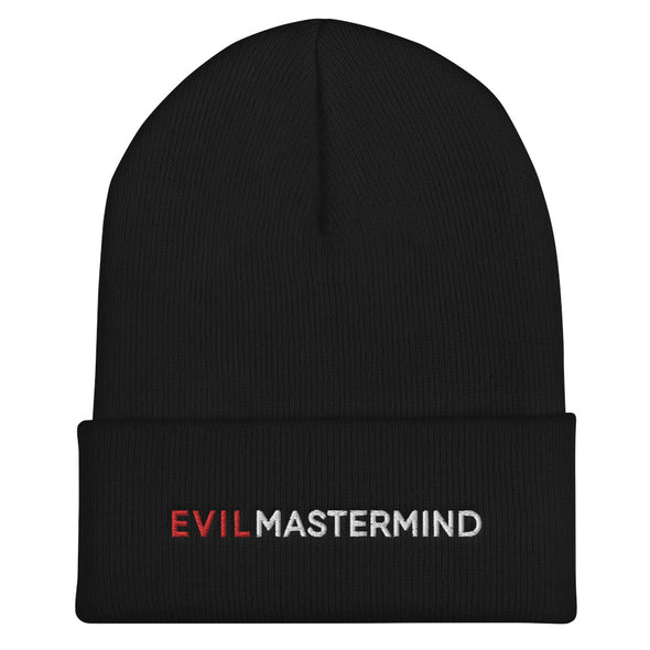 Evil Mastermind Cuffed Beanie