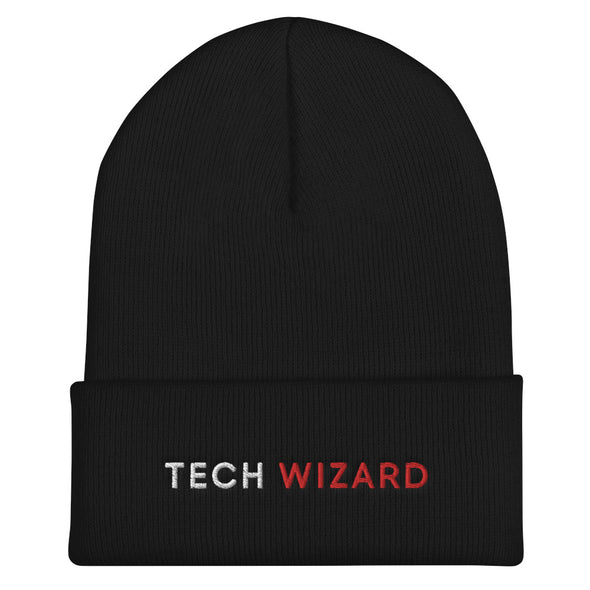 Tech Wizard Cuffed Beanie