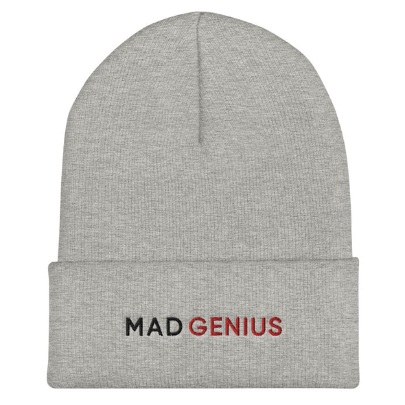 Mad Genius Cuffed Beanie