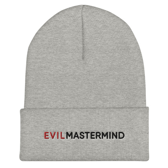 Evil Mastermind Cuffed Beanie