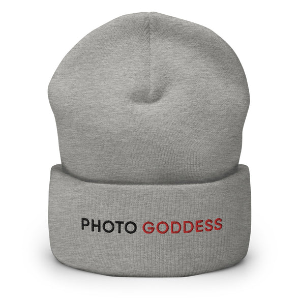 Photo Goddess Cuffed Beanie