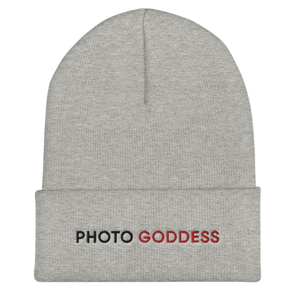 Photo Goddess Cuffed Beanie