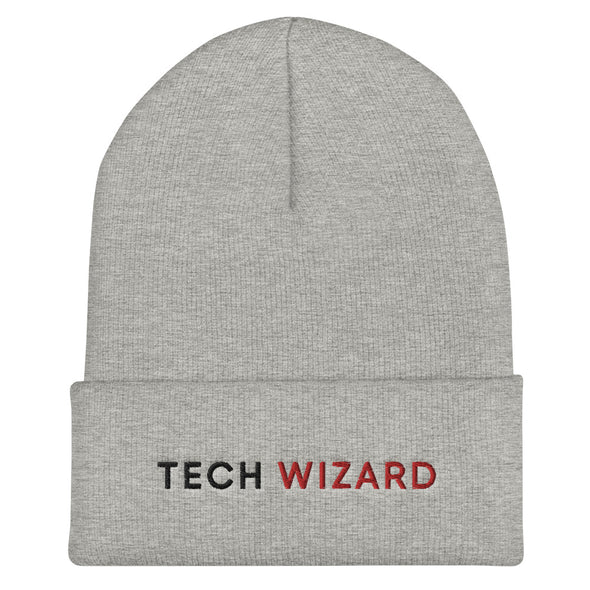 Tech Wizard Cuffed Beanie