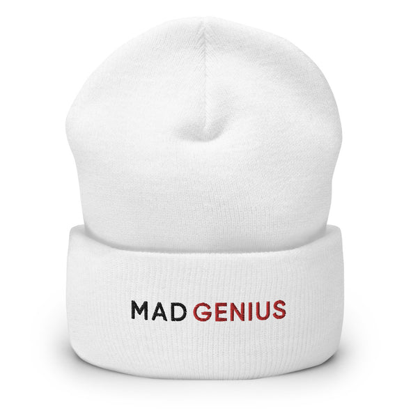 Mad Genius Cuffed Beanie