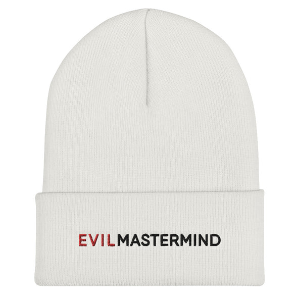 Evil Mastermind Cuffed Beanie