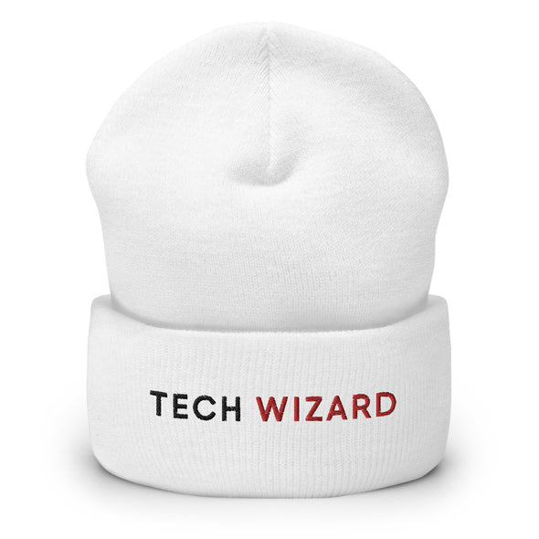 Tech Wizard Cuffed Beanie