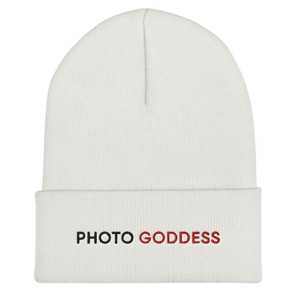 Photo Goddess Cuffed Beanie